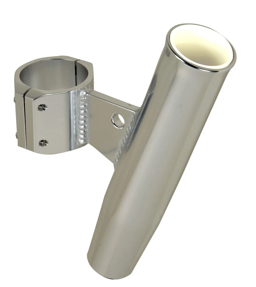 53735 – C.E. SMITH Fishing Rod Holder, Use To Hold Fishing Rod Clamp-On Cradle Type Hold Anodized Aluminum Style Vert...